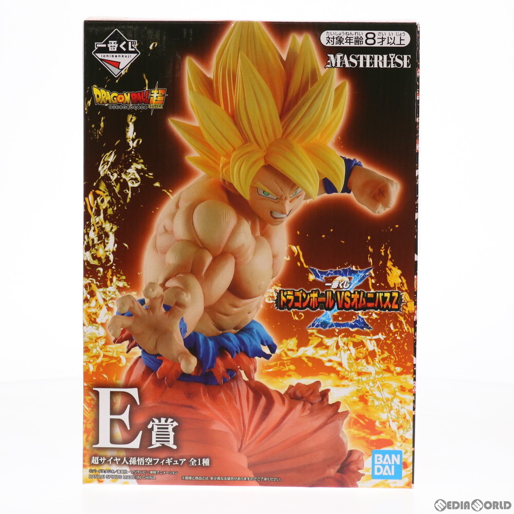 【中古】[FIG]E賞 MASTERLISE 超サイヤ人孫悟空 フィギュア 一番くじ ドラゴンボール VSオムニバスZ ドラゴンボール超(スーパー) プライズ(