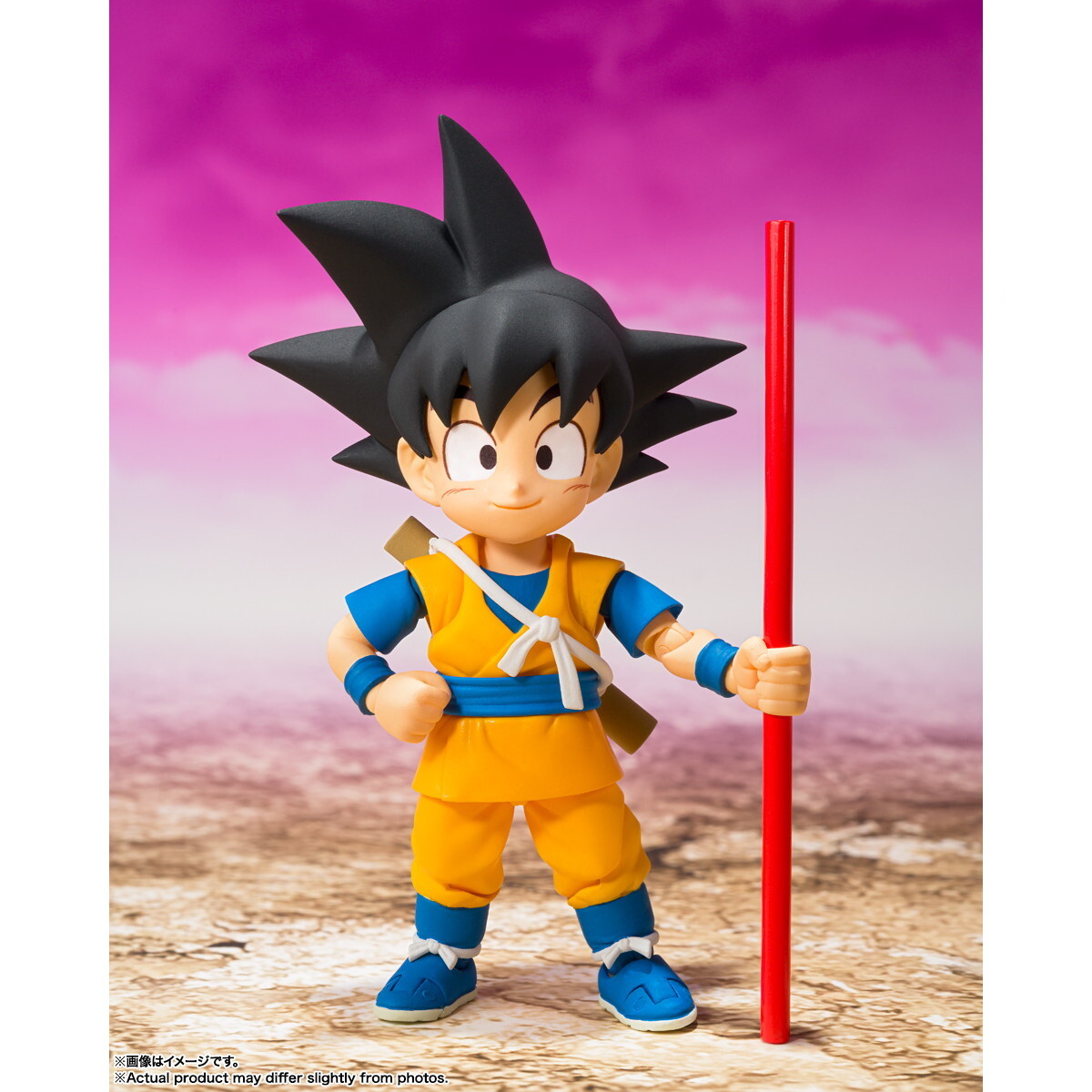 【中古】[FIG]S.H.Figuarts(フィギュアーツ) 孫悟空(ミニ)-DAIMA- ドラゴンボールDAIMA(ダイマ) 完成品 可動フィギュア バンダイスピリッツ