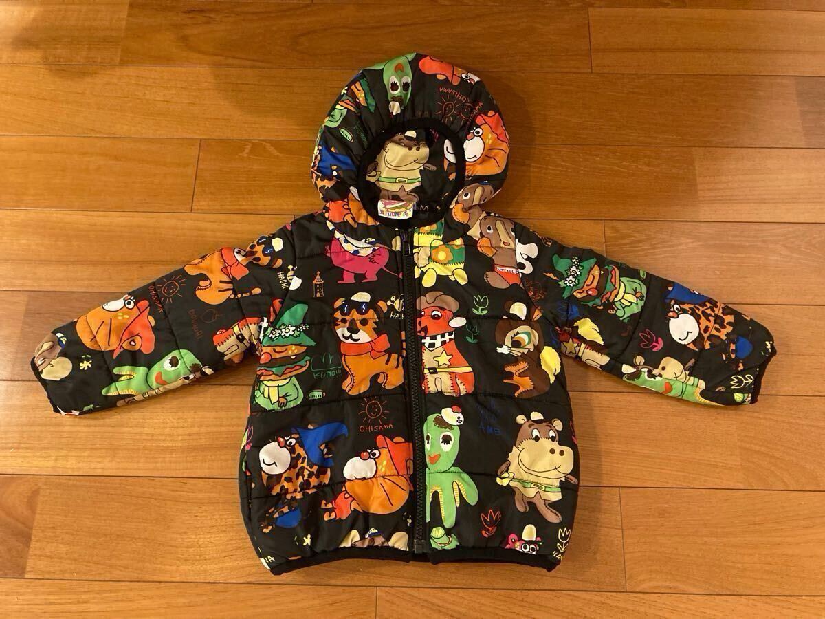 【古着】中綿　ジャケット　ジャンパー　上着　FUNKY JAM JOYFUL AND MONSTER キッズ　子ども服