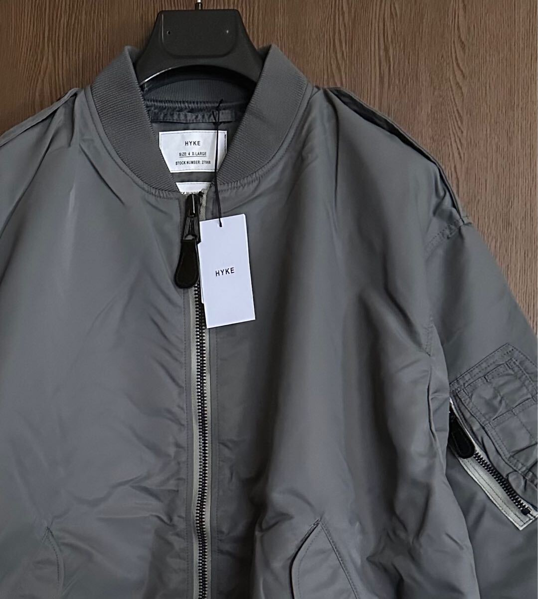 4新品 HYKE メンズ TYPE L-2A JACKET ジャケット ブルゾン 長袖 4新品 HYKE メンズ TYPE L-2A JACKET ジャケット ブルゾン 長袖