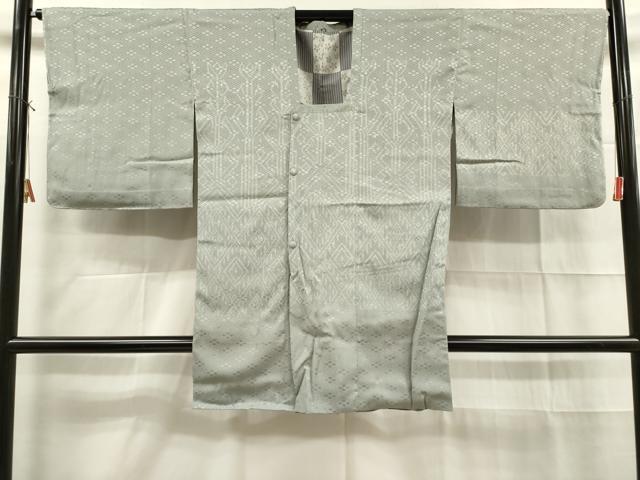 平和屋着物■道行コート　抽象文様　ロング丈　正絹　逸品　DAAK9305cm