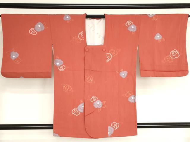 平和屋着物■道行コート　絞り　地紋起こし　草花文　金彩　正絹　逸品　AAAN6951bw
