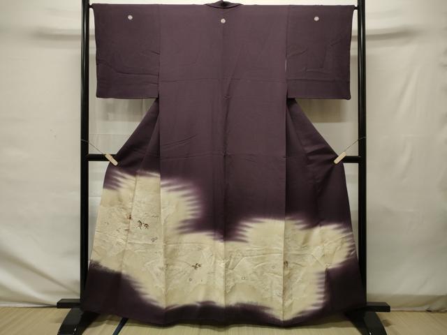 平和屋着物■豪華色留袖　人物風景文　暈し染め　金糸　正絹　逸品　CAAK0292in