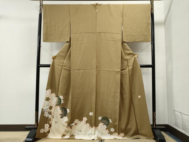 平和屋着物■豪華色留袖　きぬものがたり　枝桜文　金彩　さが美扱い　正絹　逸品　CAAK6657yc