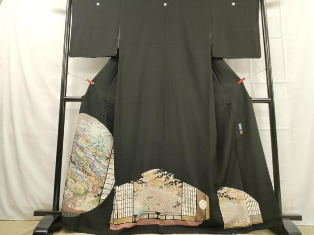 平和屋着物■豪華黒留袖　作家物　東福寺　正絹　逸品　DAAK5340ar
