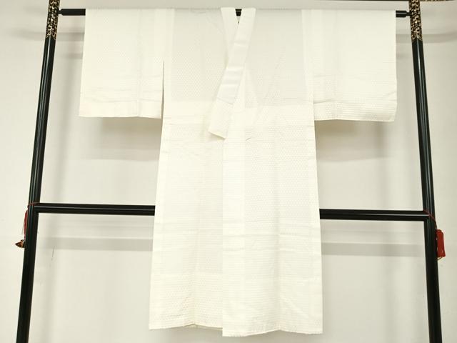 平和屋着物■長襦袢　無双仕立て　鱗地紋　正絹　逸品　AAAM9800np