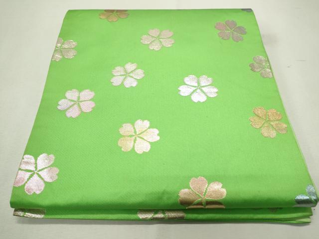 平和屋着物■六通柄　京袋帯　舞桜文　金銀糸　正絹　逸品　CAAK9039th