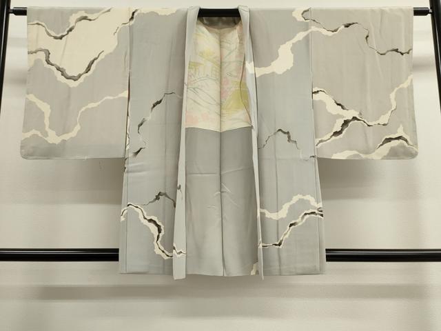 平和屋着物■羽織　竜　金糸　正絹　逸品　CAAK3819dy