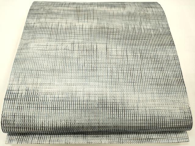 平和屋着物◎六通柄袋帯　羅峰錦　霞文　正絹　逸品　DAAK5624re
