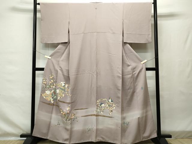 平和屋着物■豪華色留袖　童子遊び　暈し染め　金彩　正絹　逸品　CAAJ8791ze