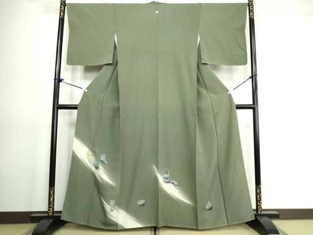 平和屋着物■豪華色留袖　作家物　陶器花文　暈し染め　金銀彩　正絹　逸品　DAAJ0404ma