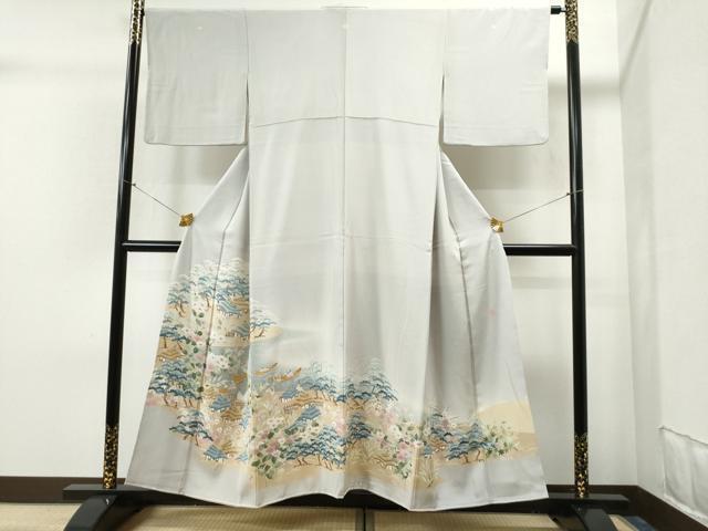 平和屋着物■豪華色留袖　友禅　作家物　御所解文　暈し染め　正絹　逸品　CAAK6307yc