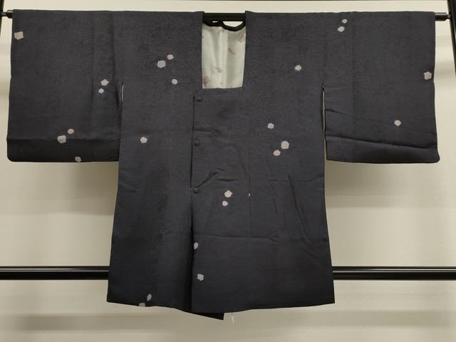 平和屋着物■道行コート　辻が花　絞り　正絹　逸品　CAAK3741dy