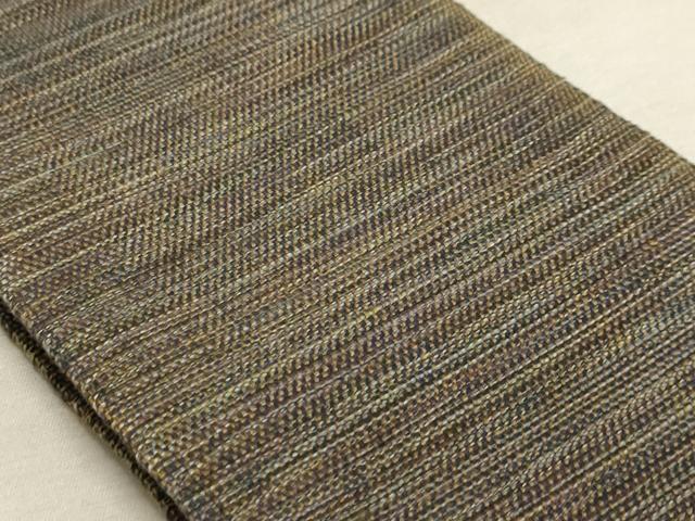 平和屋着物◎男性　角帯　霞文　正絹　逸品　AAAM3757sx