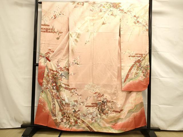 Yahoo!オークション - 平和屋着物 豪華振袖 駒刺繍 鴛鴦 御所車 Yahoo!オークション - 平和屋着物 豪華振袖 駒刺繍 鴛鴦 御所車