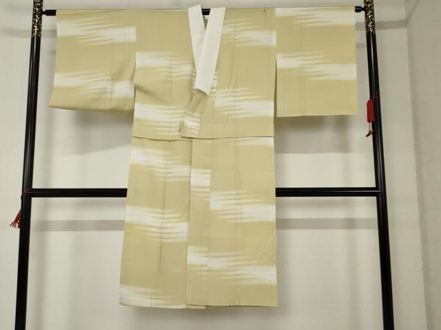 平和屋着物■長襦袢　無双仕立て　霞横段文　暈し染め　正絹　逸品　AAAM2827cs
