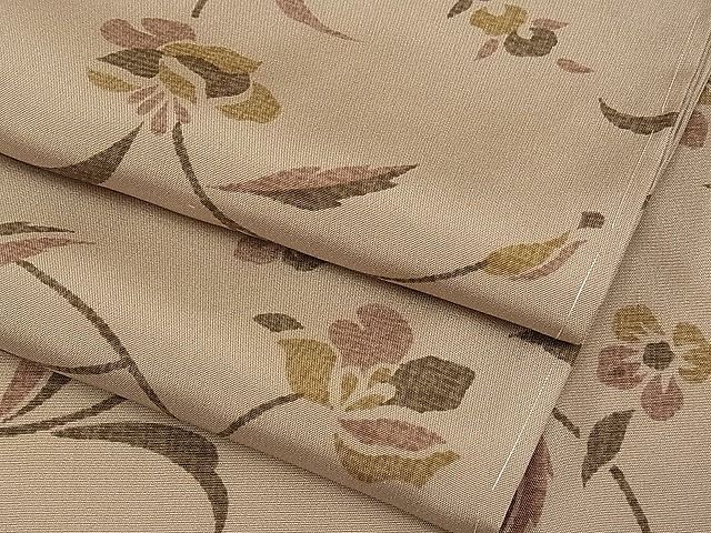平和屋本店◆極上　長襦袢　無双仕立て　花唐草文　やまと誂製　逸品　未使用　CYAA0076s4