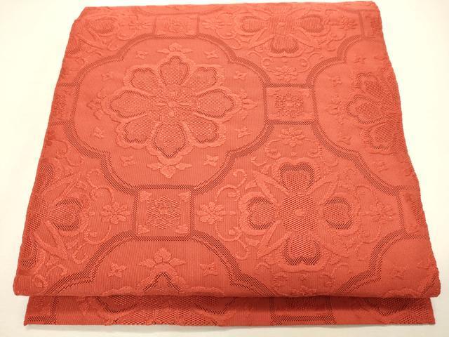 平和屋着物◎八寸名古屋帯　吉祥花唐草文　逸品　CAAJ9648oy