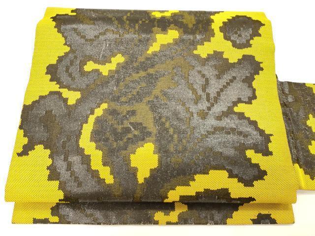 平和屋着物◎九寸名古屋帯　蔦の葉文　逸品　CAAJ9675oy