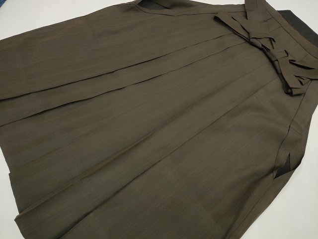 平和屋着物■男性　行灯袴　縞　逸品　CAAI1102ng