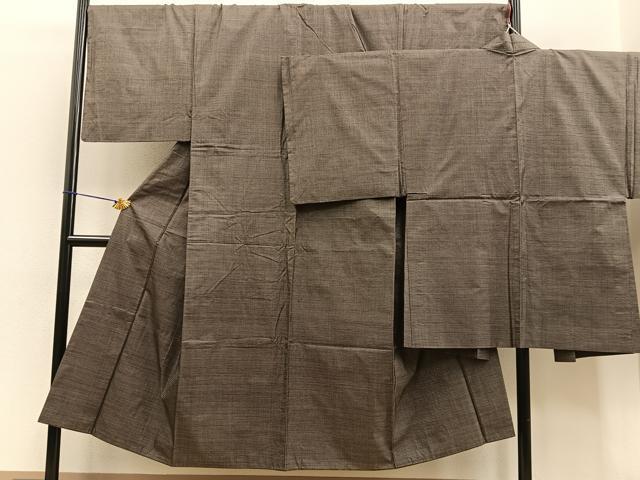 平和屋着物●男性　本場大島紬　アンサンブル　100亀甲　やまと誂製　正絹　逸品　BAAN6638pk