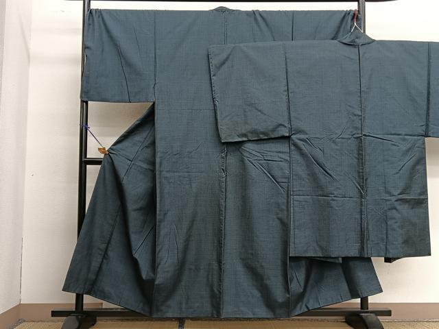 平和屋着物●男性　本場大島紬　アンサンブル　100亀甲　正絹　逸品　BAAN8778pm