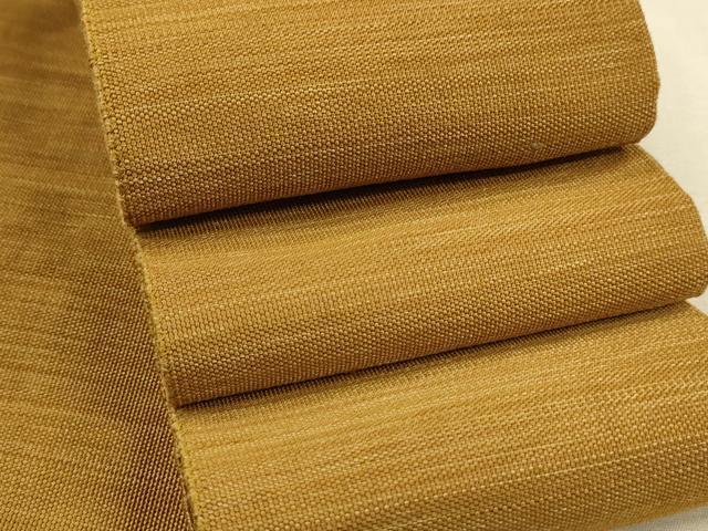 平和屋着物●爪掻き本綴れ　男性　角帯　霞文　正絹　逸品　CAAL8018th