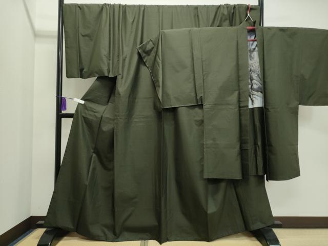 平和屋着物●男性　本場大島紬　アンサンブル　100亀甲　キングサイズ　正絹　逸品　CAAL6972gh