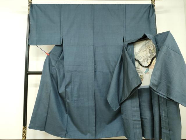 平和屋着物●男性　本場大島紬　アンサンブル　100亀甲　総詰め　正絹　逸品　DAAL1650fe