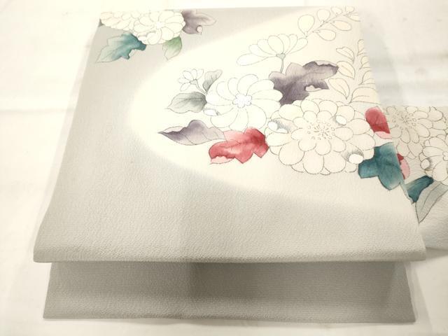 平和屋着物◎九寸名古屋帯　手描き　辻が花　正絹　逸品　AAAM8088jz