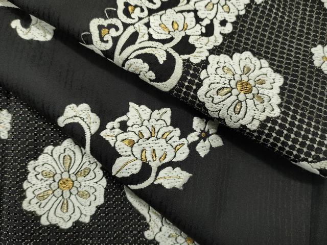 平和屋着物□訪問着 駒刺繍 更紗花唐草文 暈し染め 金彩 平和屋着物□訪問着 駒刺繍 更紗花唐草文 暈し染め 金彩