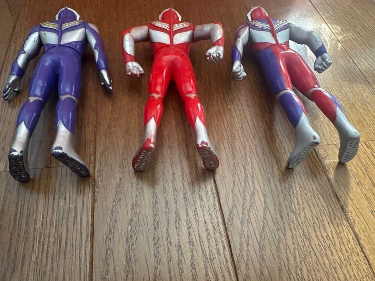 ウルトラマンティガ3体 ウルトラヒーローシリーズEX 25周年 ウルトラマンティガ3体 ウルトラヒーローシリーズEX 25周年