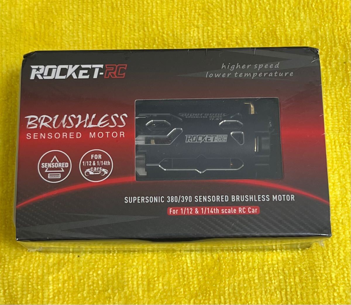 お歳暮・冬ギフト 特集2024 通販  新品未使用 ROCKET-RC 17.5t SuperSonic 380サイズブラシレスモーター モーター