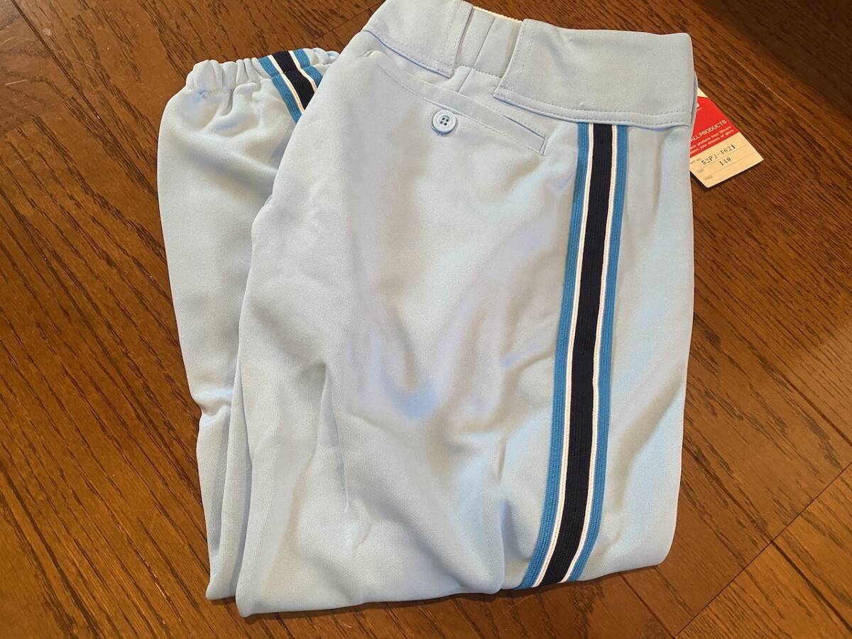 當(dāng)時物　未使用　デッドストック　Mizuno　ミズノ　野球ユニフォーム　ズボン　品番：52PJ-4621　サイズ：140　KK3709