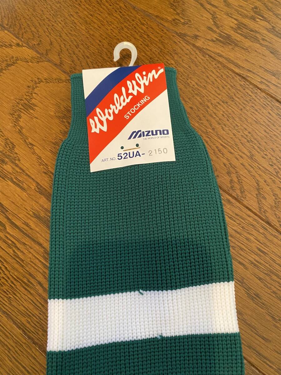 подлинная вещь не использовался неиспользуемый товар Mizuno Mizuno WORLD WIN бейсбол чулки Baseball чулки номер товара :52UA-2150 KK3192