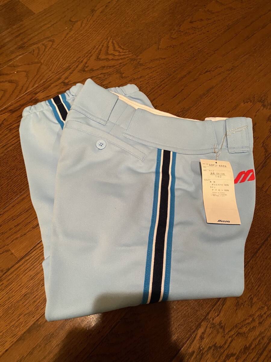 當(dāng)時(shí)物　未使用　デッドストック　Mizuno　ミズノ　野球ユニフォームパンツ　品番：52PJ-4621 サイズ：140　KK3369