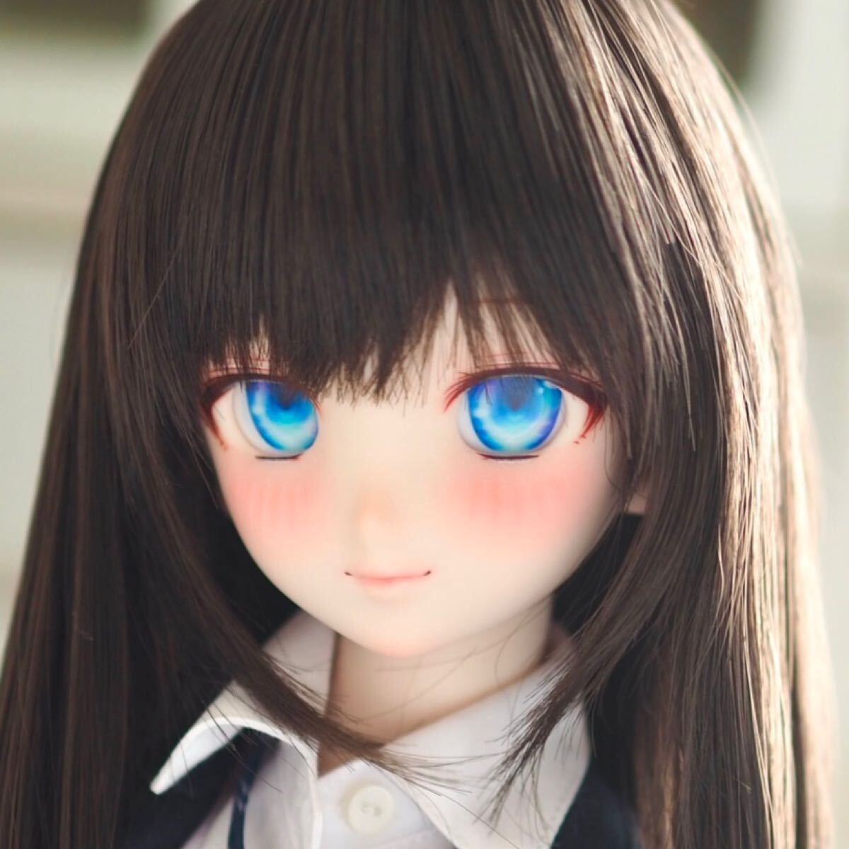 Momolucia】DDH-06 セミホワイトSW カスタムヘッド+アイ1組 Momolucia】DDH-06 セミホワイトSW カスタムヘッド+アイ1組