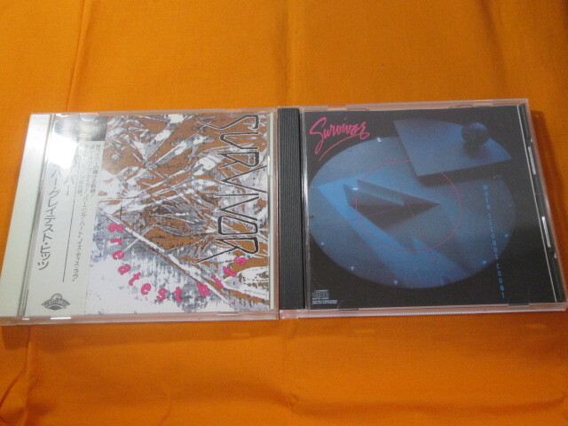 ♪♪♪ サバイバー SURVIVOR 『 GREATEST HITS 』『 When Seconds Count 』♪♪♪