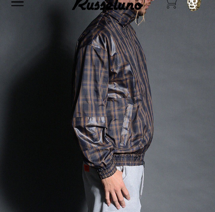 ラッセルノ　チェック　ブルゾン　新品未使用未開封　送料無料サイズ4_画像5