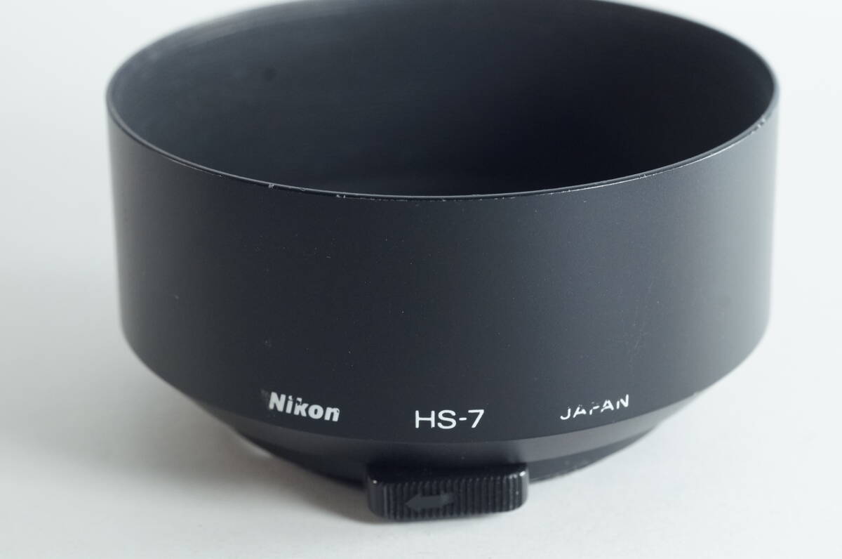 6A『キレイ』NIKON HS-7 Ai 55mm F1.2 Ai-S 58mm F1.2 ノクトニッコール AF 80mm F2.8 AF 105mm F2.8 マイクロン レンズフード