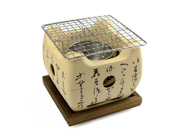 Gaobabu 日本情緒いろはコンロセット（大）白