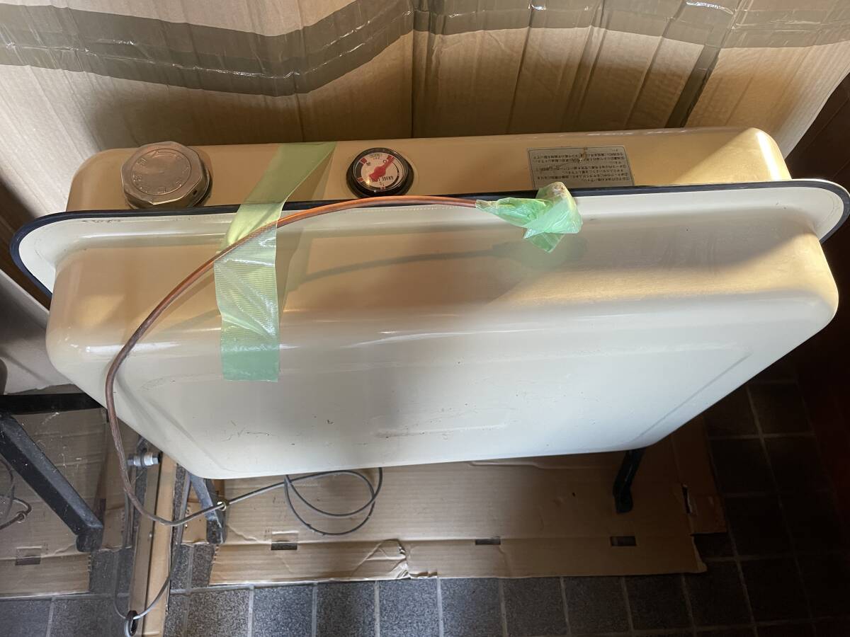 ☆長府 石油子方給湯器 中古美品 給湯専用 ステンレス外装、減圧 ☆長府 石油子方給湯器 中古美品 給湯専用 ステンレス外装、減圧