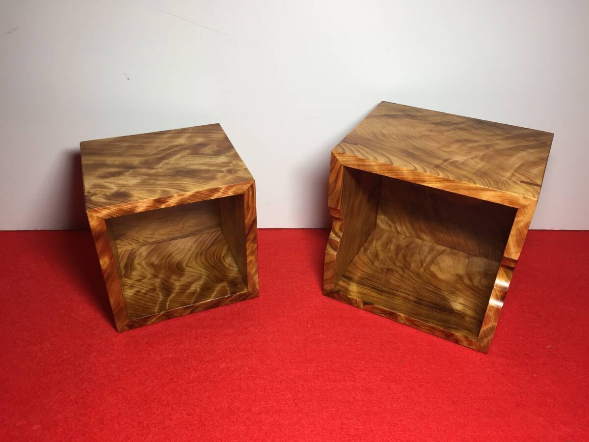 特別出品 ⑪ 最高級駒箱 銘木屋久杉工芸品 インテリア家具 世界 特別出品 ⑪ 最高級駒箱 銘木屋久杉工芸品 インテリア家具 世界