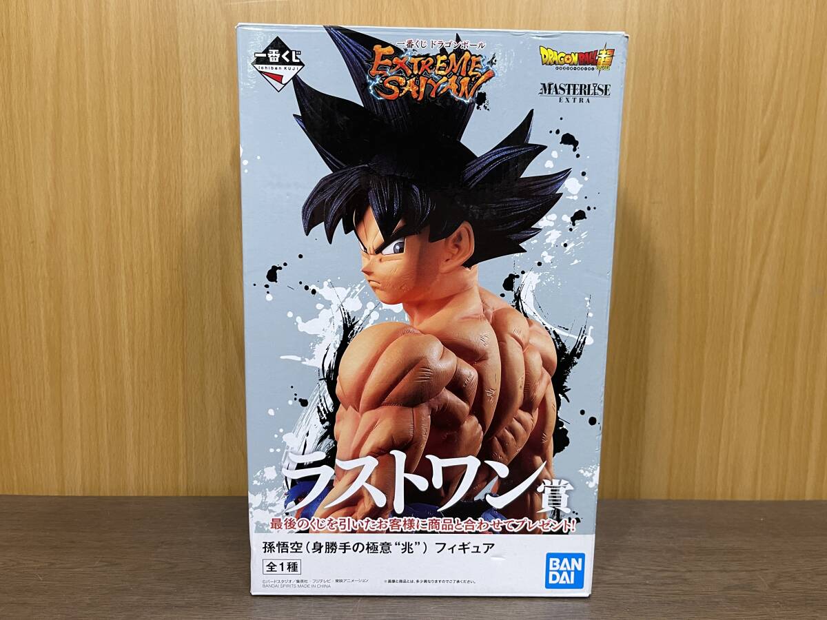 28) バンダイ 一番くじ ドラゴンボール EXTREME SAIYAN ラストワン賞 孫悟空 身勝手の極意 兆 フィギュア