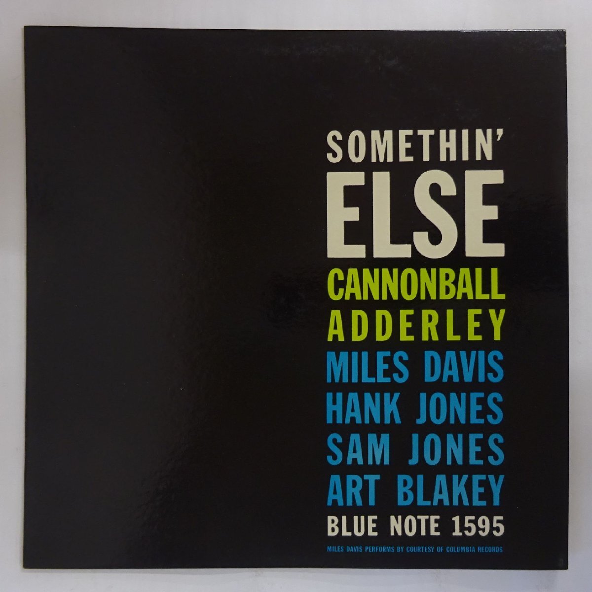 14042821;【ほぼ美盤/US盤/BLUE NOTE/NewYork/MONO/RVG刻印/耳/コーティング】Cannonball Adderley / Somethin' Else