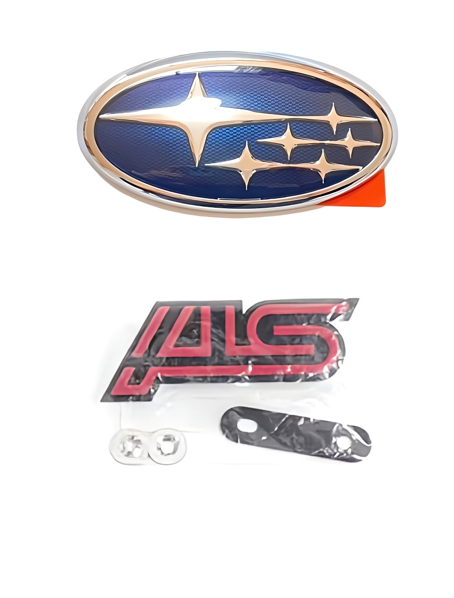 ★1臺分 希少 未使用 純正 スバル フロントエンブレム フロントオーナメント オーナメント エンブレム ロゴマーク SUBARU インプレッサ GD8