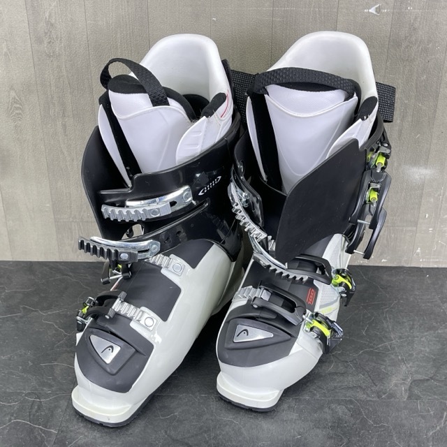 スキーブーツ【中古】HEAD 2014 CHALLENGER 100 690DX シルバーxブラック　27.0～27.5 317mm　S2000cc 100-90/59989