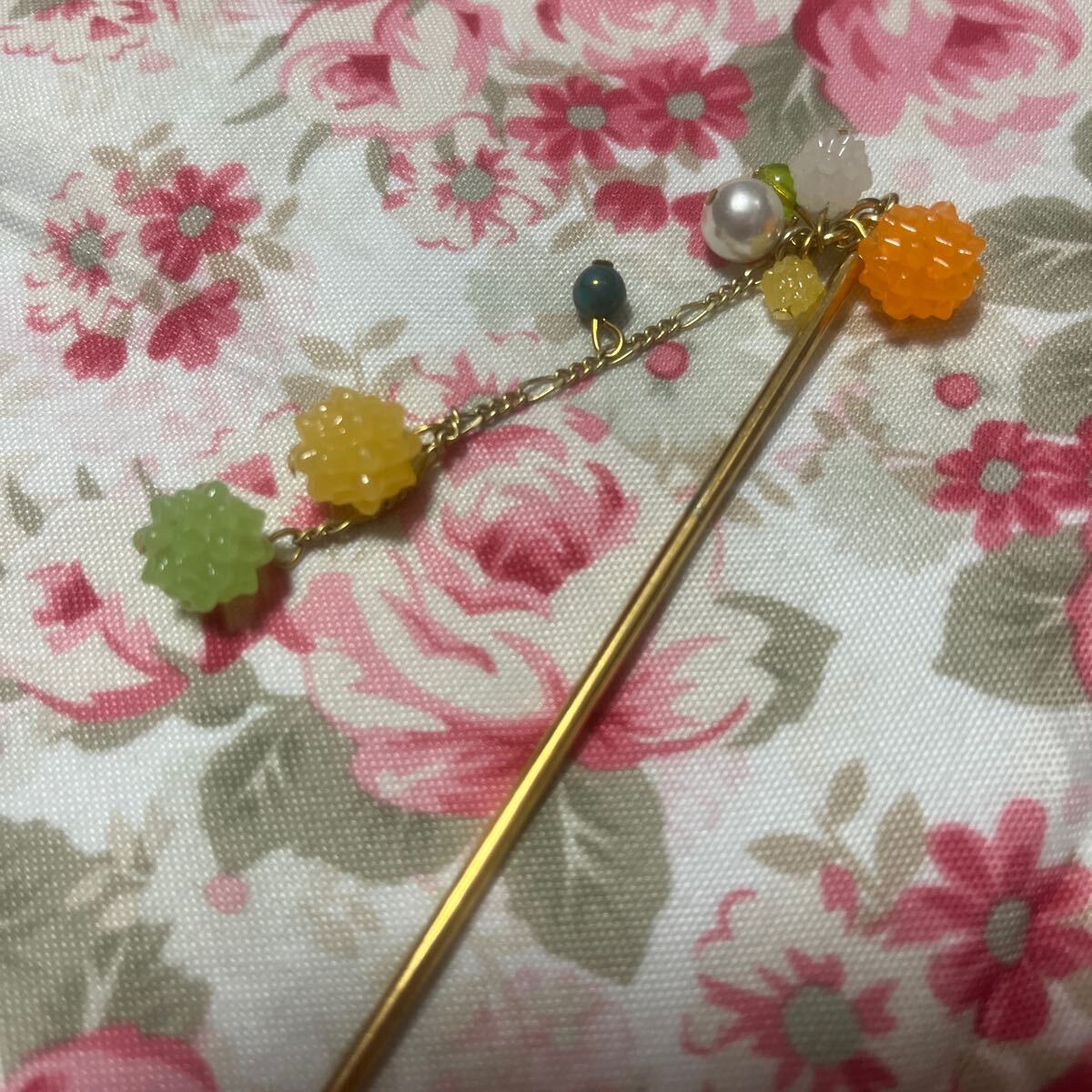 金平糖かんざし　簪　ヘアアクセサリー