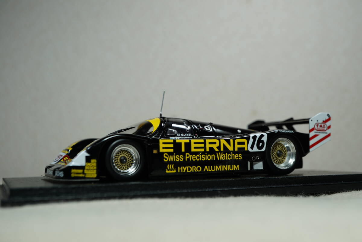 1/43 ブルン ディジョン spark Porsche 962 C Brun Motorsport #16 1989 WSC Dijon ポルシェ 962C ETERNA WSPC RaceLand エテルナ