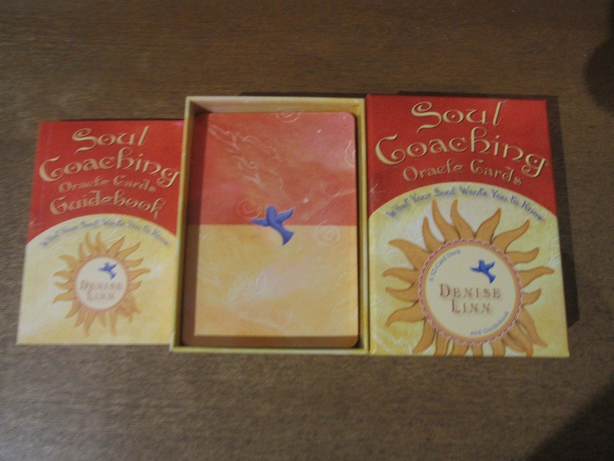 2501MK●オラクルカード「Soul Coaching Oracle Cards」2005/Denise Linn●英語ガイドブック付き/全52枚